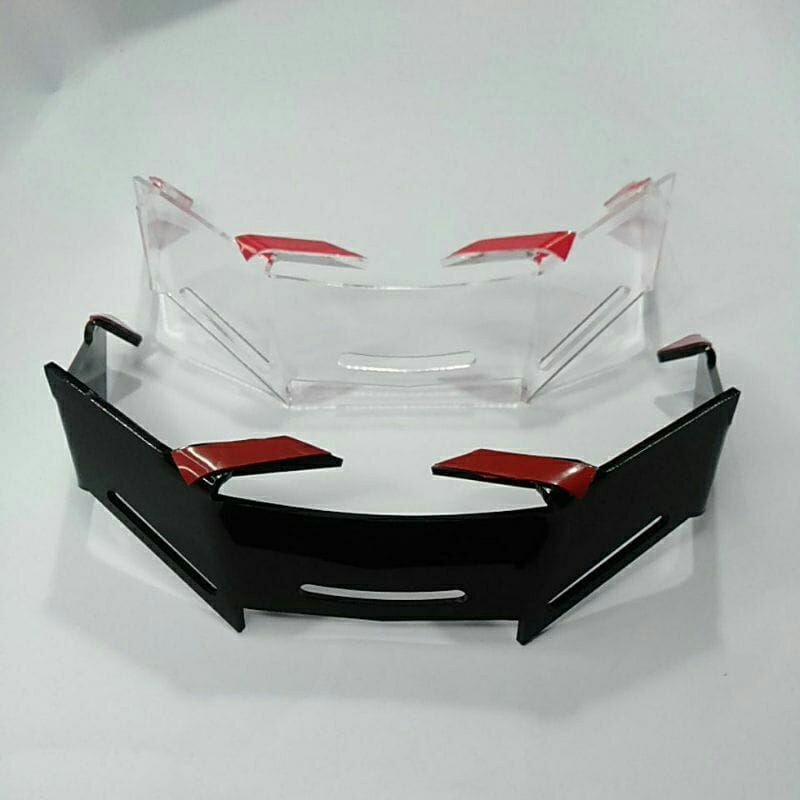 SPOILER 3D INK CL MAX PNP + 3M  HITAM MURAH