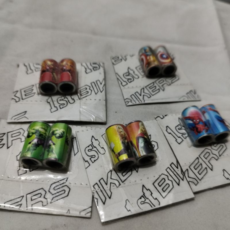 Tutup Pentil Kartun Super Hero Spiderman Hulk Ironman Captain America Thor