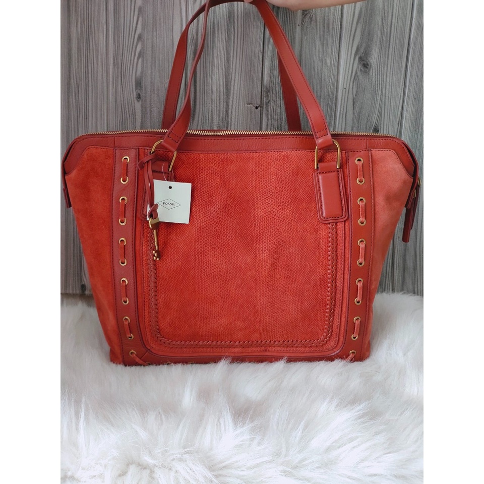 Tas BRANDED ORI jacqueline tote burnt henna