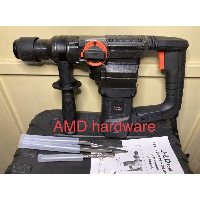 JLD J28-1 Mesin BOR BOBOK Tembok Beton Rotary Hammer 28mm 2 mode Japan amd-hhhhh Berkualitas