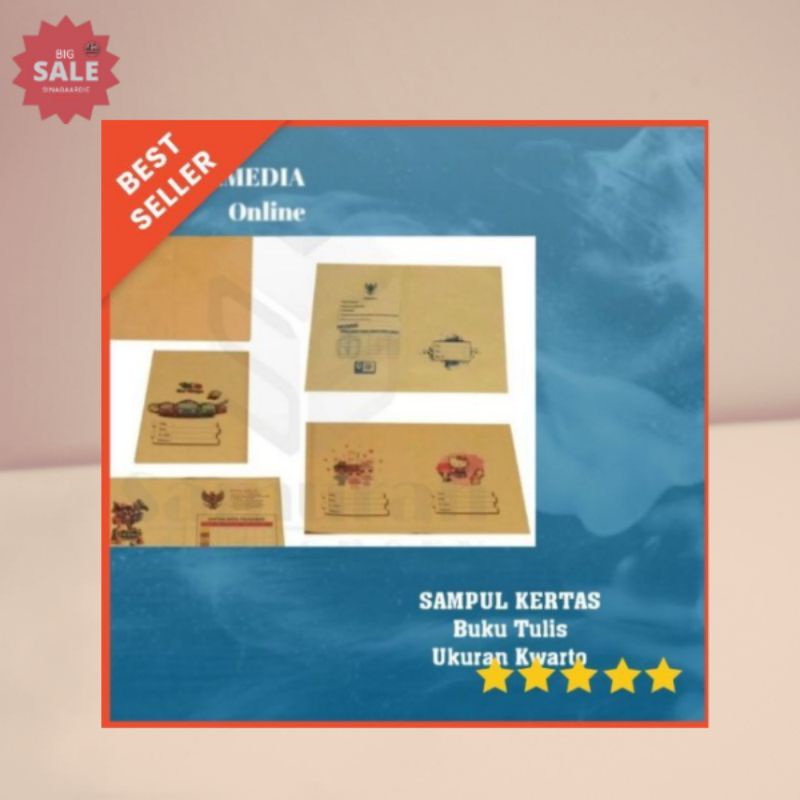 

Sampul Kertas Buku Tulis (Ukuran Boxy/Buku BigBoss) Samson Coklat(ORIGINAL PRODUK)