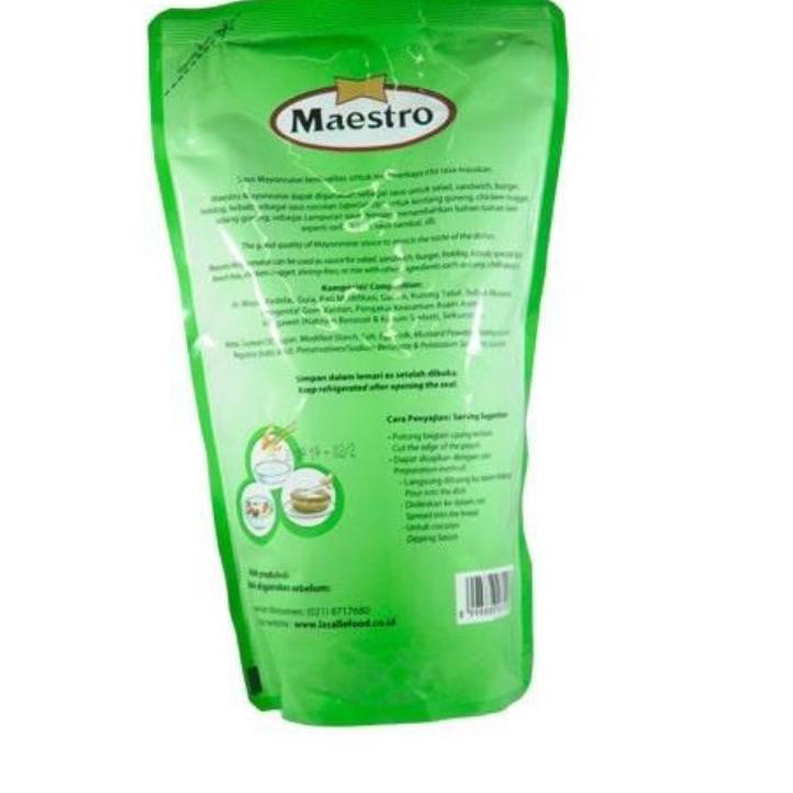 

[KODE PRODUK R0ARA7441] !!!! Maestro Mayonaise Pouch 1kg