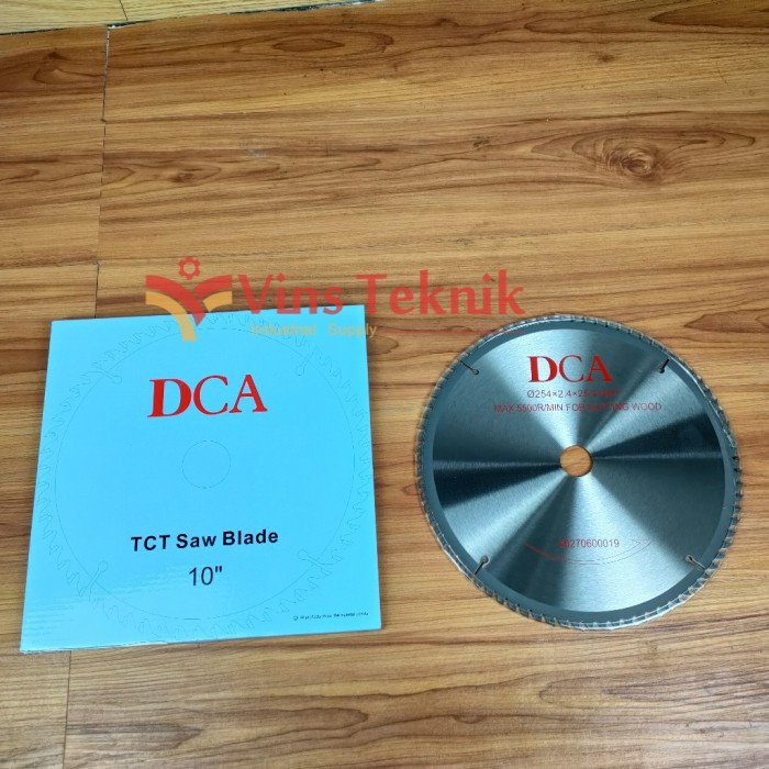 Dca Saw Blade Mata Gergaji Kayu Circular Saw 10Inch 80T