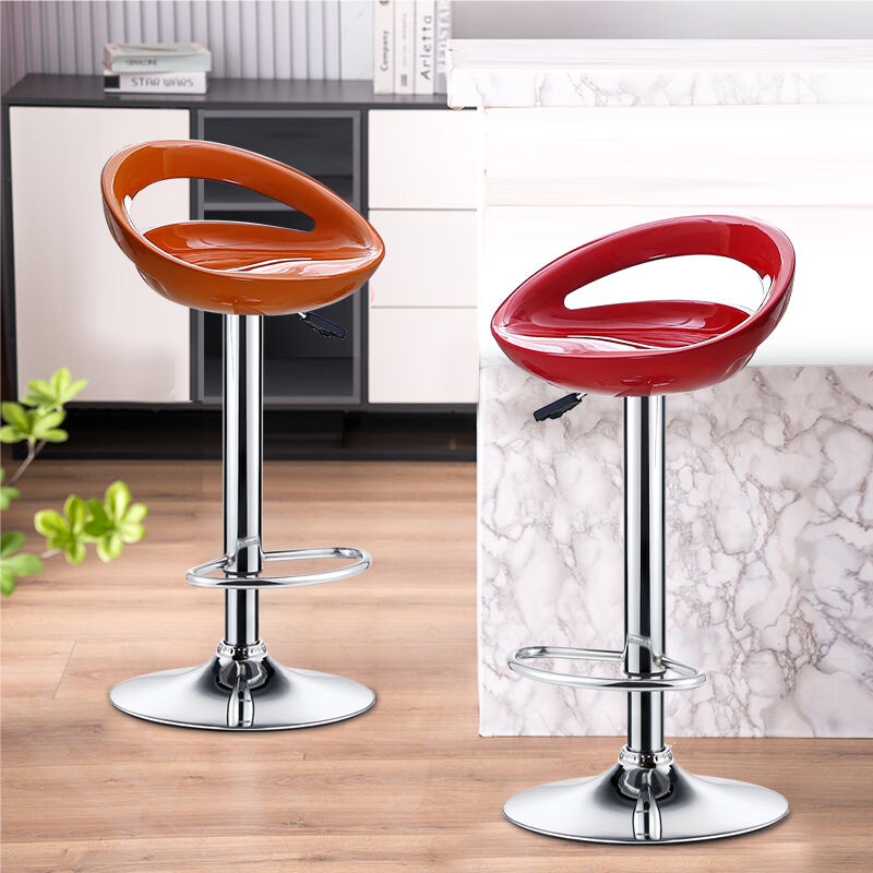 Kursi Bar Kursi Cafe Barstool Hidrolik Kursi Cafe Kursi Kitchenset Bar Chair Bulat SJY-2