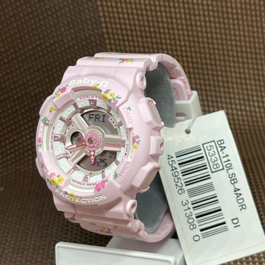 JAM TANGAN WANITA Casio BABY-G BA-110LSB-4ADR Analog Digital Limited