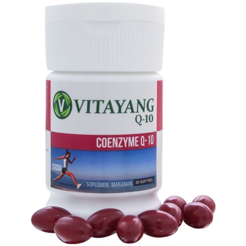 Vitayang Coenzyme Q10 Suplemen Antioksidan Untuk Kesehatan Jantung Original kk Indonesia