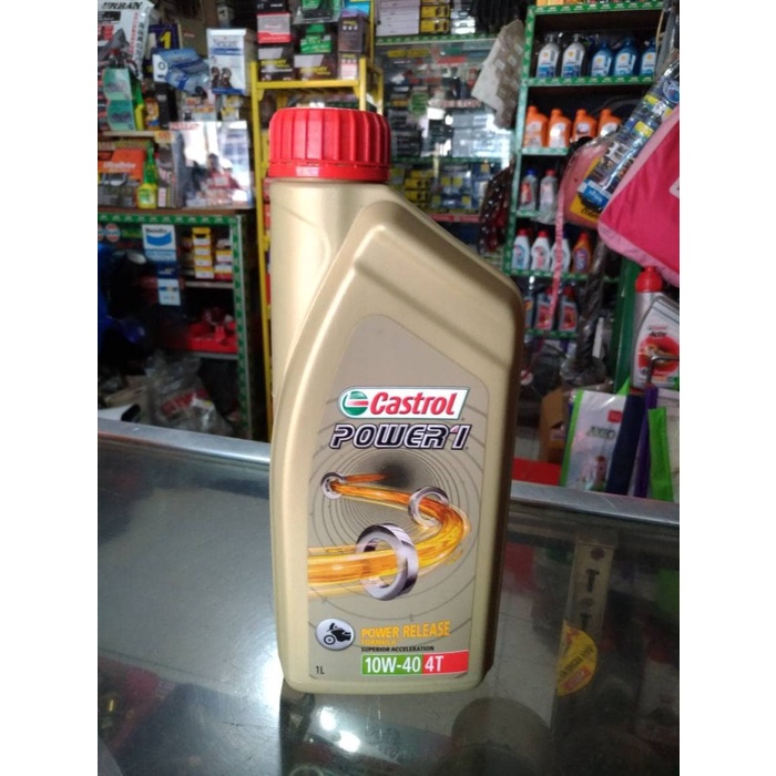 Oli Castrol 4T Power 1 10W-40 #Original