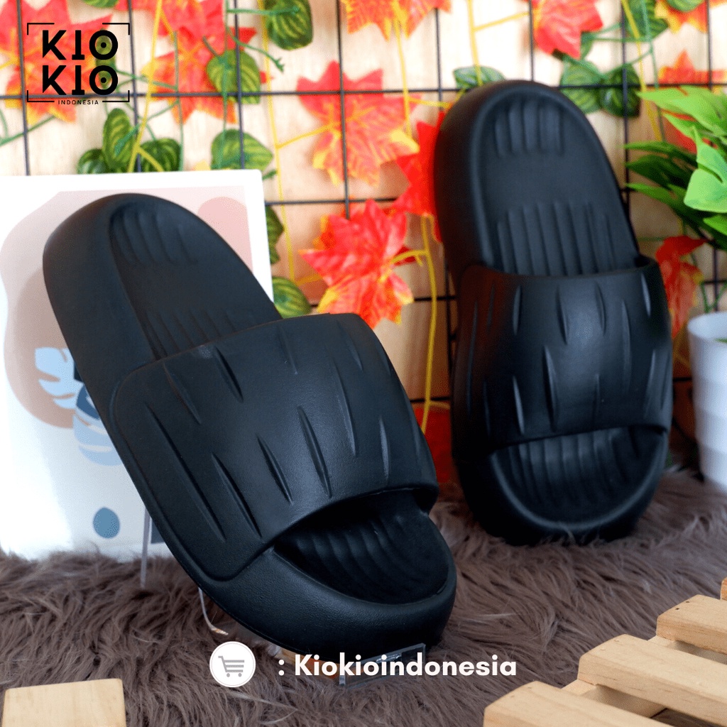 Sendal Slop Jelly Wanita Sandal Wanita Karet Tebal Empuk Dan Anti Air Casual Korean Style