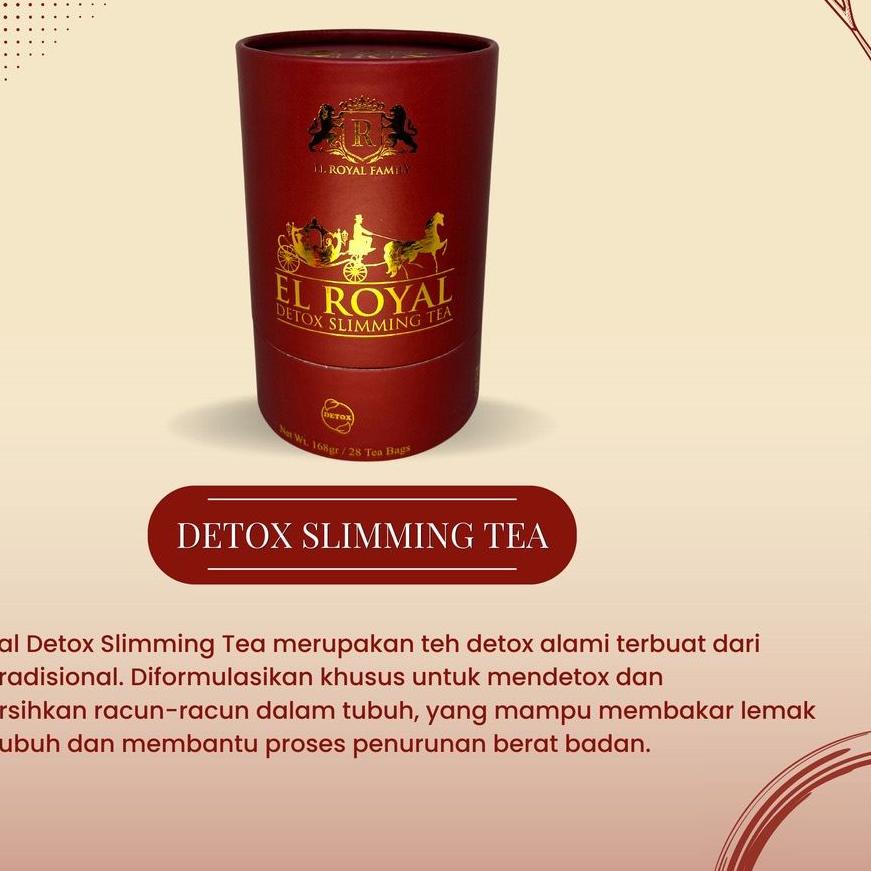 

Barang Bagus El Royal Detox Slimming Tea - Teh Detox 1 Paket OD0^^