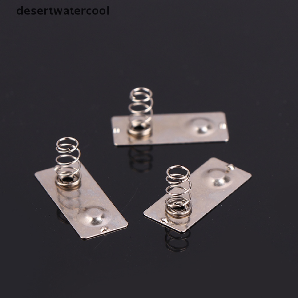 Deid 10Pcs 27x11.6mm AA Piring Kontak Pegas Konversi Negatif Positif Untuk AA Spring Martijn Ke-5