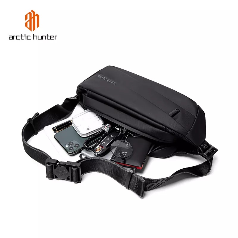 Arctic Hunter YB00029 Tas Selempang Pria Waist Bag Sling Bag Pria