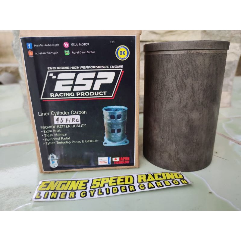 liner boring tiger carbon racing Japan 45hrc esp racing liner boring tiger japan