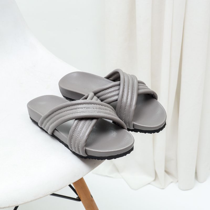 SADE.ID nueta Sandal Slop Wanita Korea Kekinian