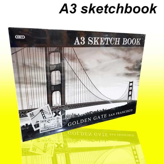 

⇛ Buku Gambar Sketch Book Kiky A3 50 Lembar ↭