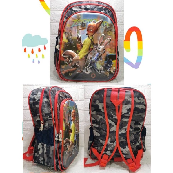 Tas Ransel Sekolah Anak Karakter