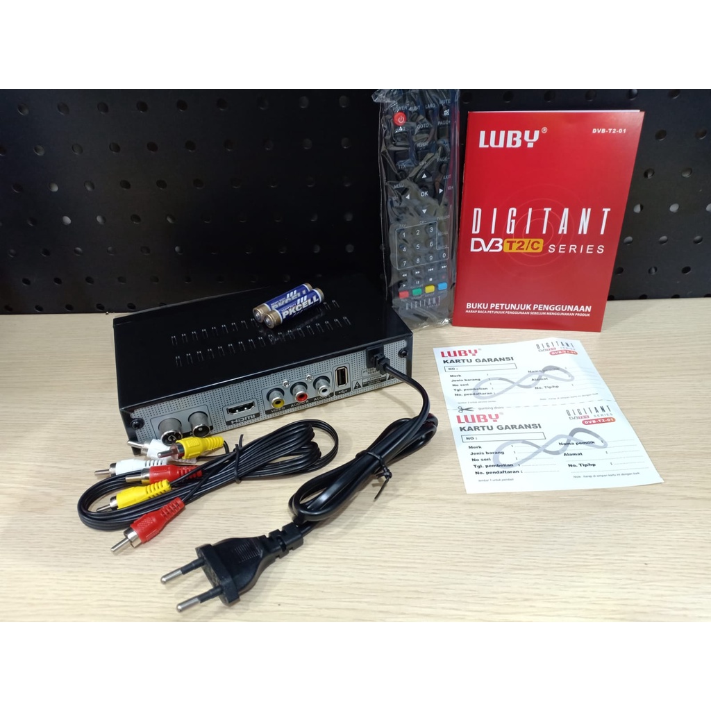 Set Top Box DVB T2 01 By Luby TV Siaran Digital STB - DVB-T2-01