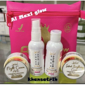 [SET] Al Maxi Glow Level 1 sepaket langsung kirim #