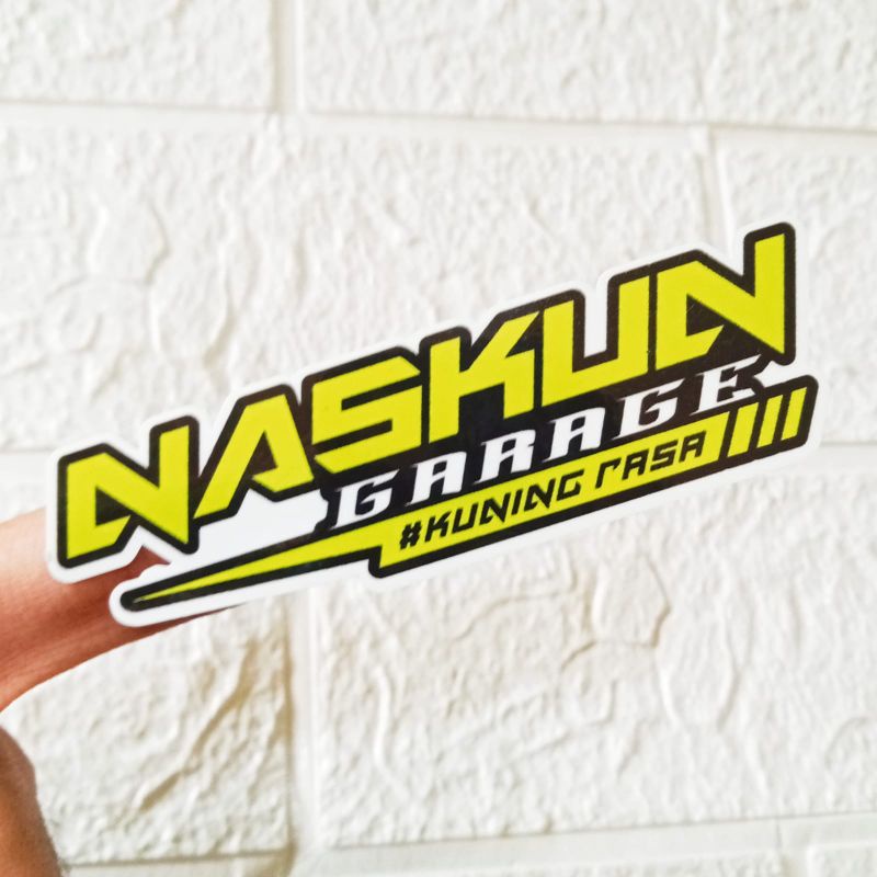 STIKER NASKUN GARAGE