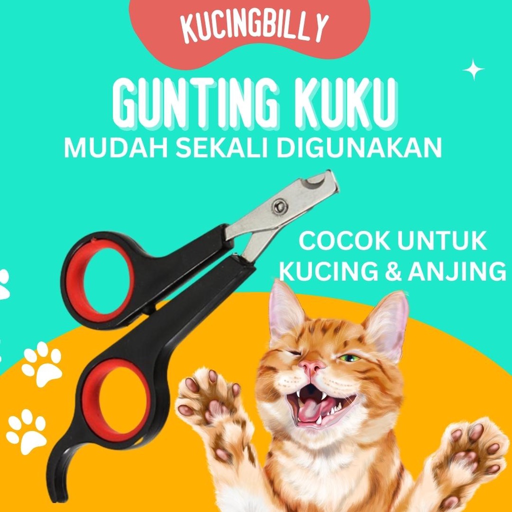 Gunting kuku kucing dan anjing