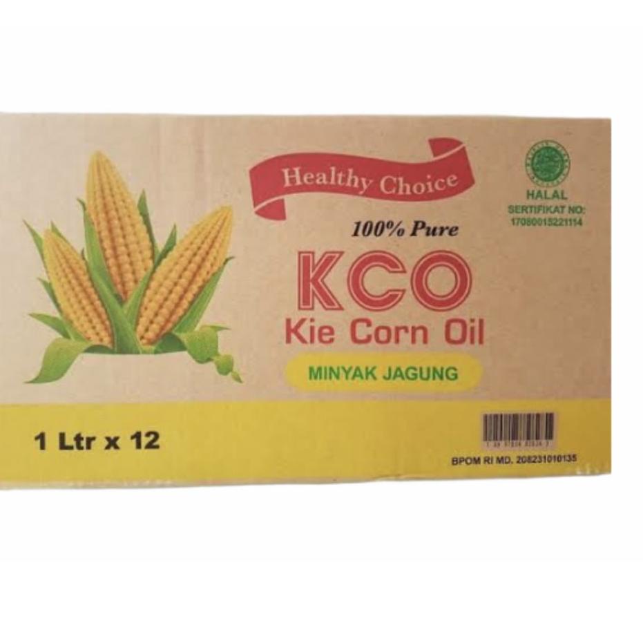 

MINYAK MASAK JAGUNG KCO KIE CORN OIL HALAL 1L ⇘