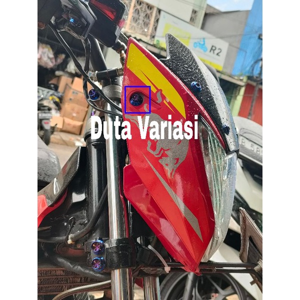 NACOM Baut  Batok Lampu Satria Fu