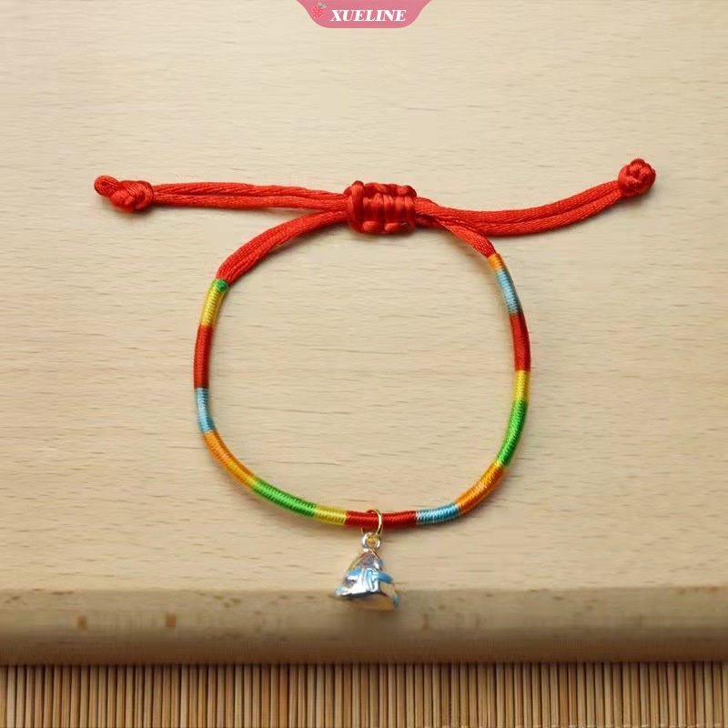 Festival Bambu Etnik Festival Perahu Naga Festival Anyaman multi Warna Gelang Dan Gelang Wanita Pria handmade Gelang Tali Hadiah [ZXL]