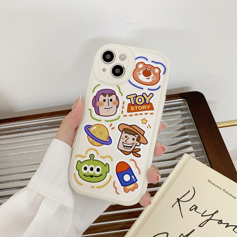 Toy Story Black Soft Case OPPO A9 A5 A31 A53 A33 2020 A7 A5S A12 A11K F9 F11 A15S A35 A52 A92 A54 A36 A96 A83 A57 A3S A16 A1 Pro Reno 35 6 7Z 9 Telepon Hitam Case Pria Man