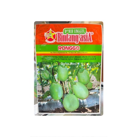 

Benih TERONG RONGGO - 10 gr