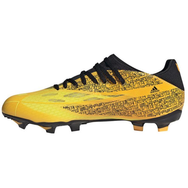 Sepatu Bola Adidas X Speedflow. 3 Messi FG Gold Black 100% Original