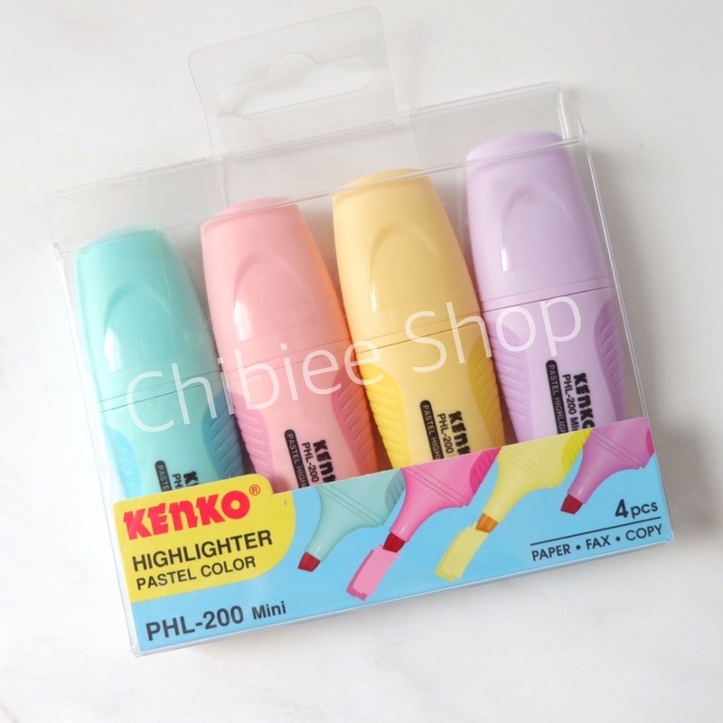 

Stabilo Mini Pastel Color Kenko ( 1 set 4 pcs )
