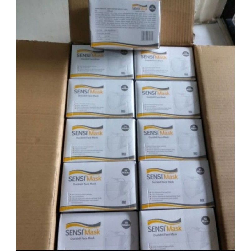 Masker Sensi Duckbill 50 pcs