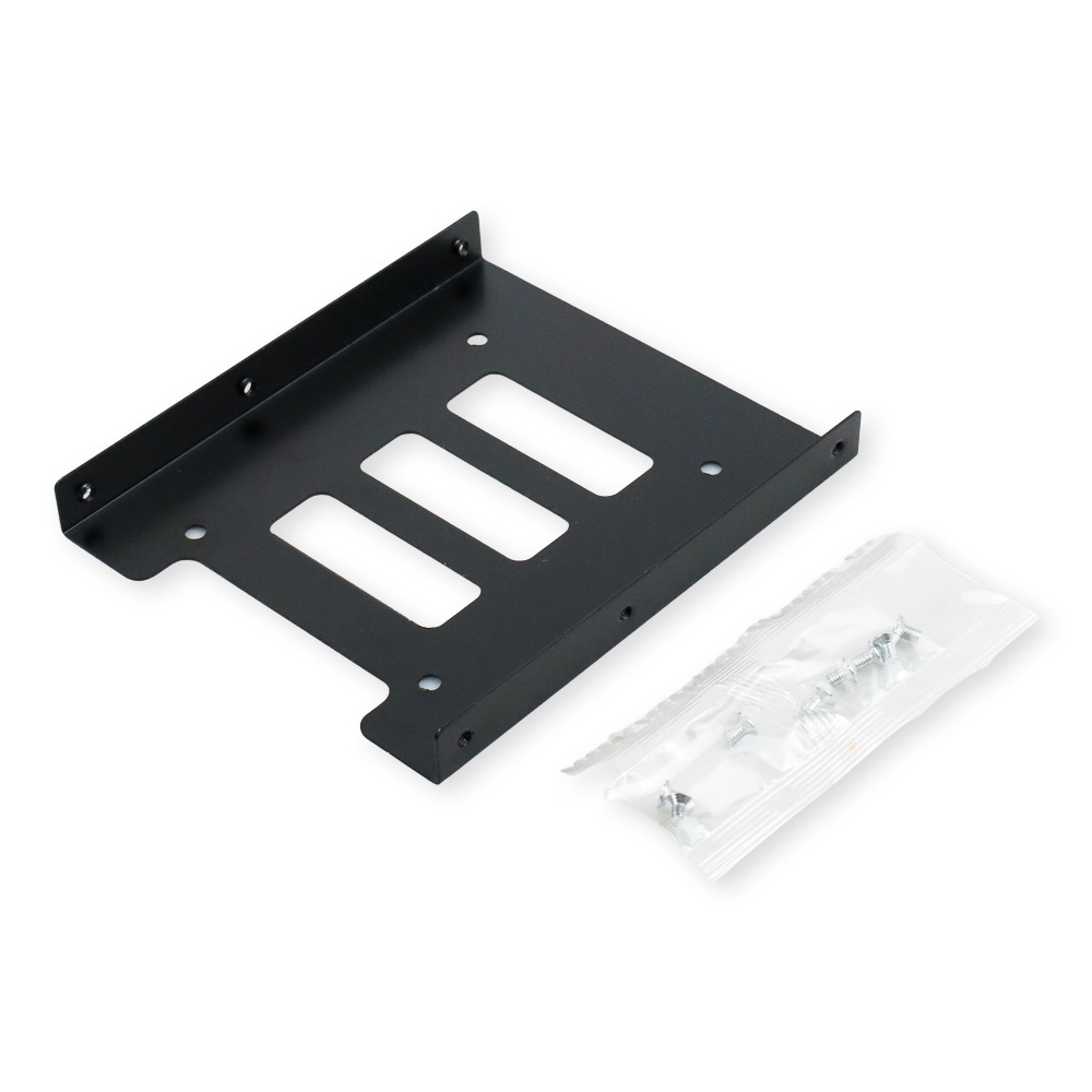 HSEN Mounting Kit Untuk HDD/SSD 2.5 Inch ke 3.5 Inch - WSE091 - Black