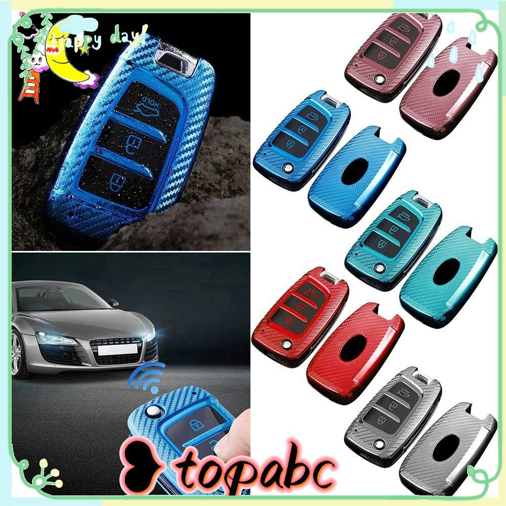 Top Remote Key Case Soft TPU Pelindung Kulit Key Fob Cover