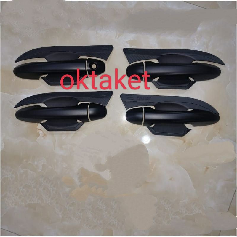 paket outer handle  new Yaris 2018 2020 2022 2023 elegant Hitam &amp; Chrome Standar &amp; Keyless