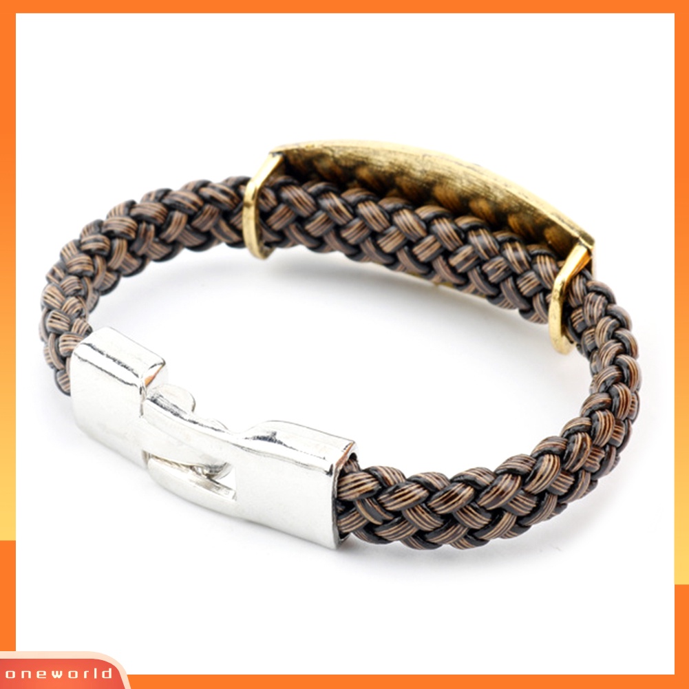 [WONE] Unisex Thanos Gauntlet Power Stone Braided Strap Bracelet Gift