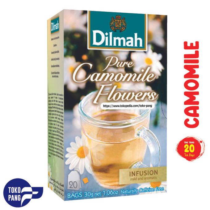 

Dilmah Pure Camomile Flowers Tea / Teh Dilmah Chamomile Flowers