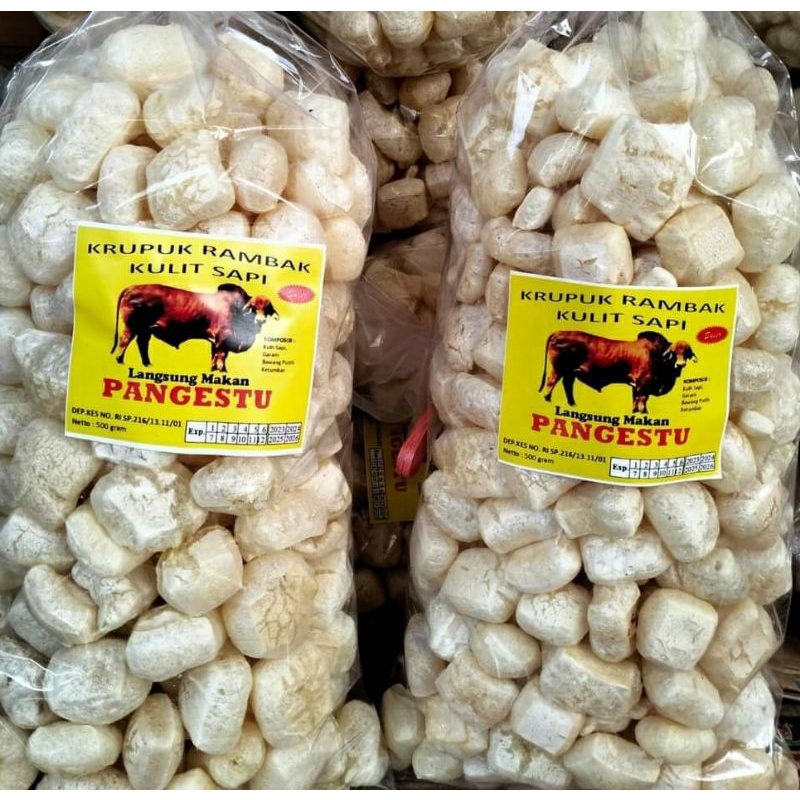 

KRUPUK,KRUPUK RAMBAK, KRUPUK RAMBAK SAPI, RAMBAK SAPI, SNACK, CAMILAN,,,,kemasan 250gr