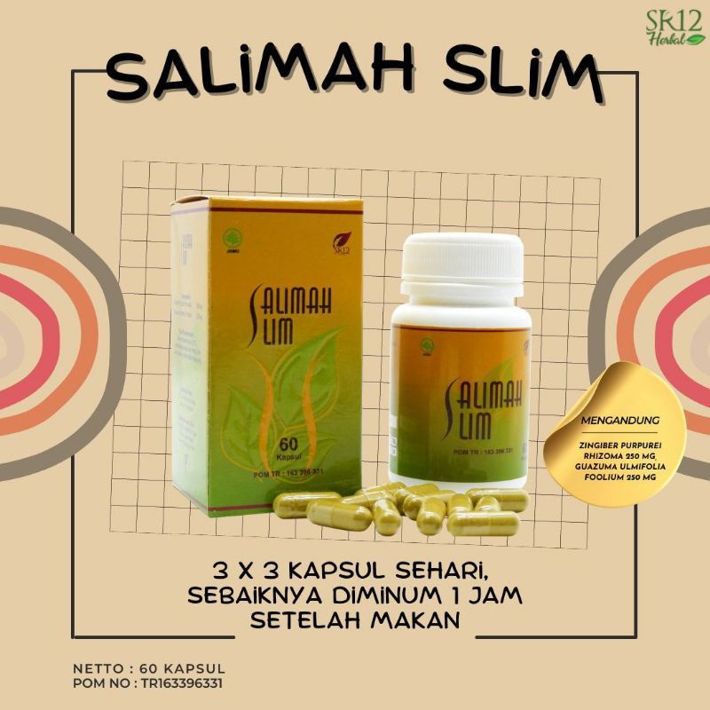 

HERBAL DIET SALIMAH SLIM SR12