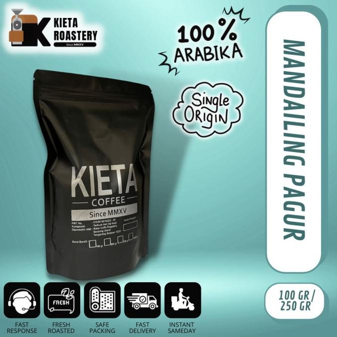 

[BISA COD] Kopi Arabika Mandailing Pagur Panyabungan 250gr (biji/bubuk)