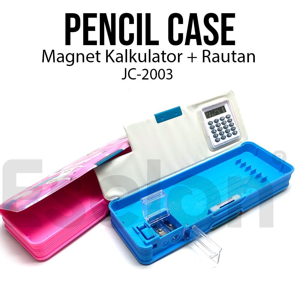 

⇼ Kotak Pensil Magnet KALKULATOR Karakter Fancy 8615 セ