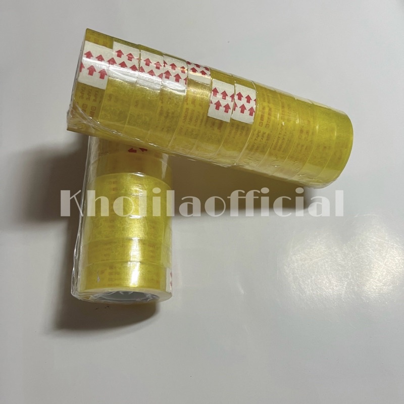 

ISOLASI BENING KECIL TEBAL BERRY 12MM x 25 YARD