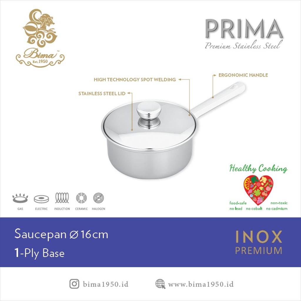 PANCI BIMA SAUCEPAN 16 CM B2007116 SAUS PANCI CASSEROLE SOUP