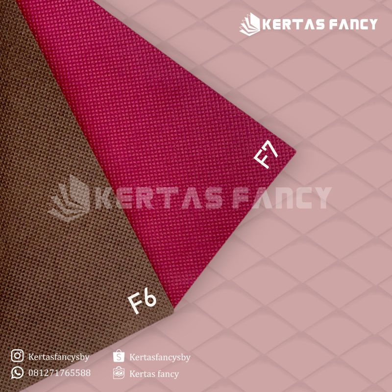 

FANCY PAPER KERTAS FANCY Motif KODE F6 - F7 Kertas Cover box / Cover Seserahan / Cover Hantaran / Undangan