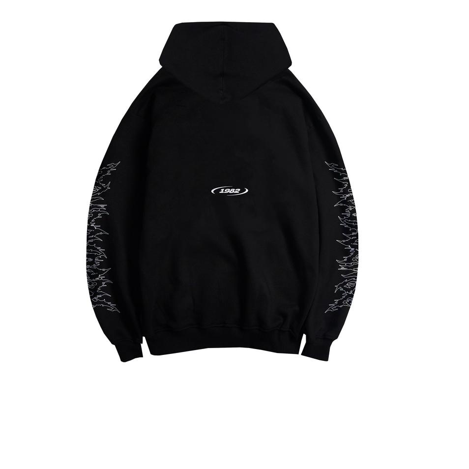 Sale Terbatas MRJN - Black Hoodie Resurgence