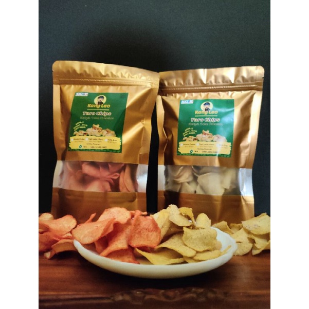 

Keripik Talas Kang Leo, Taro Chips Snack