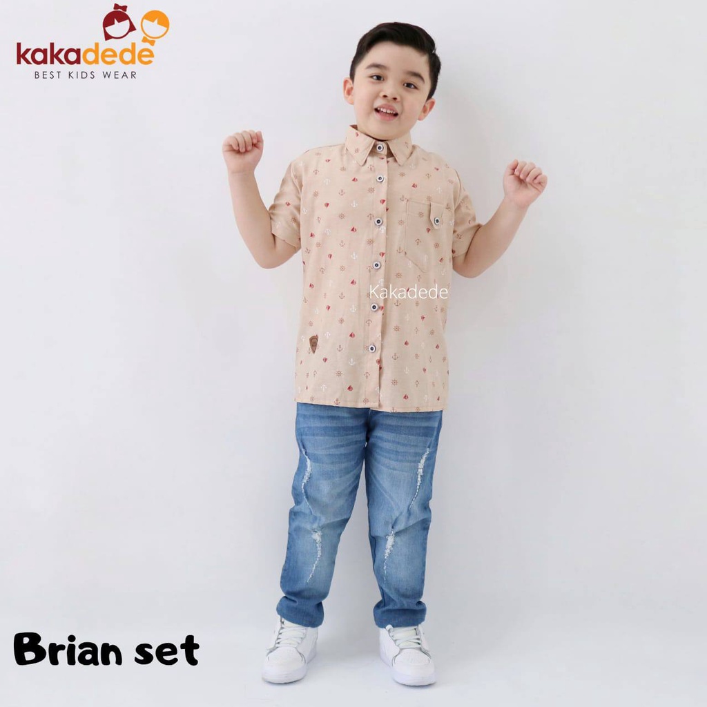 Set Kemeja Brian Kakadede