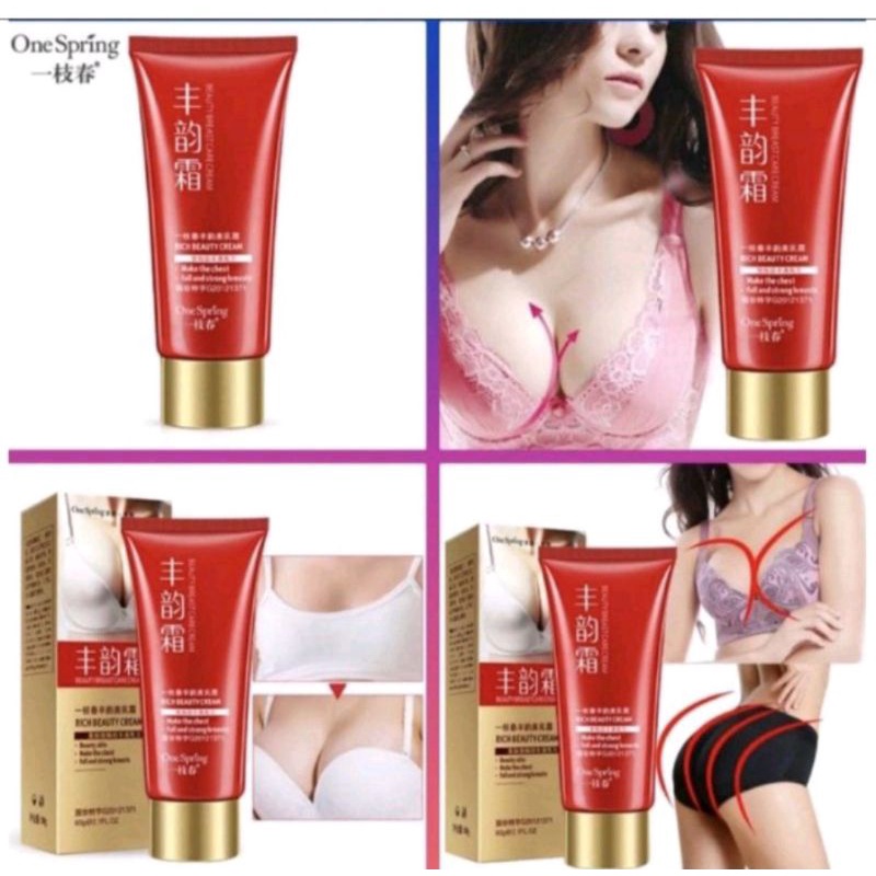 One Spring Breast beauty Cream pengencang dan pembesar payudara dan bokong berkualitas