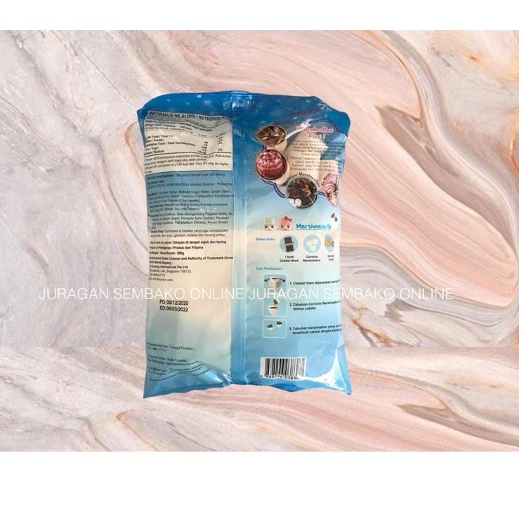 

[J-1]W ✪] CORNICHE Marshmallow Mega Snow White 300 g HALAL BESAR / CORNICHE MARSHMALLOW BESAR-berkualitas