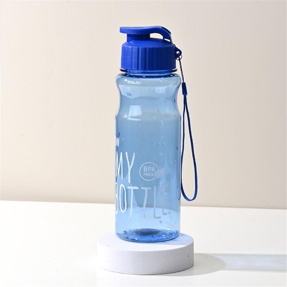 Solighter 650ML Botol Air Minum Outdoor Sport Plastik Transparan