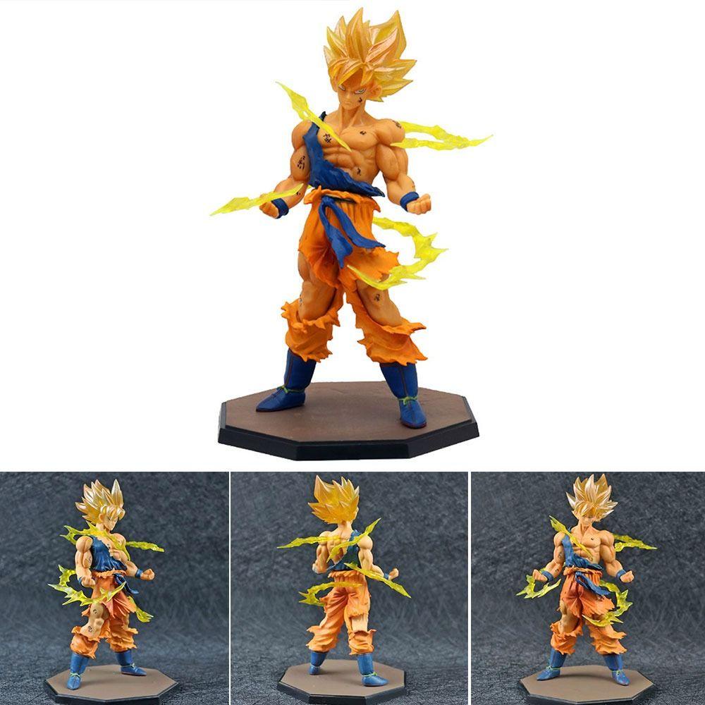 Suyo Seven Dragon Ball Handmade Super Saiya Man Mainan Sasis Dekorasi